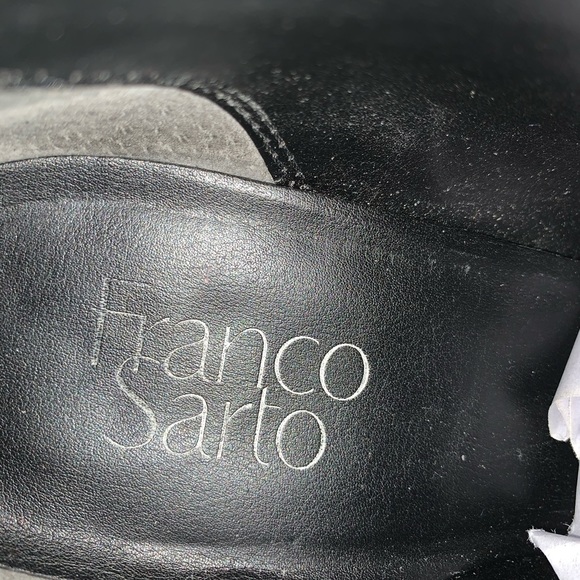Franco Sarto Nashville grey leather ankle booties - Picture 6 of 8